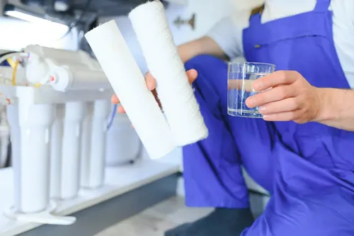 Water purifier cleaning service